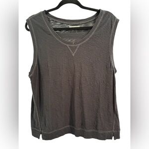 Madewell Black Sleeveless Tank Top- Size Large